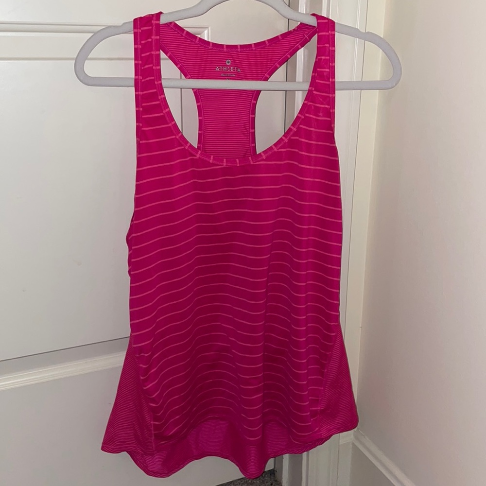 Pink athleta workout tank